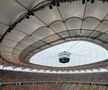 Arena Națională din București, după primele zăpezi din ianuarie 2026. Foto: Andrei Crăițoiu (GSP.RO)