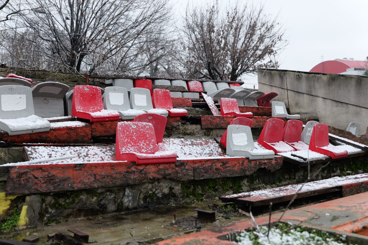 Cum arată Stadionul Dinamo cu câteva zile înaintea demolării