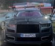 Rolls-Royce Ghost, mașina lui Adrian Mititelu junior / foto: TikTok @sergiu-car.spotting