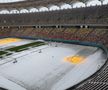 Arena Națională din București, după primele zăpezi din ianuarie 2026. Foto: Andrei Crăițoiu (GSP.RO)