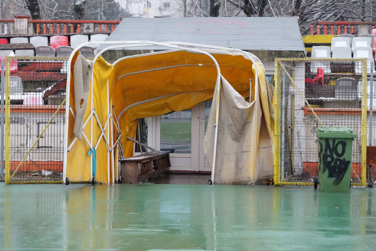Cum arată Stadionul Dinamo cu câteva zile înaintea demolării