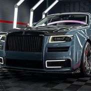 Rolls-Royce Ghost, mașina lui Adrian Mititelu junior / foto: instagram  @custom.tuning