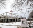 Lucrările au fost abandonate la patinoarul „Mihai Flamaropol” Foto: Libertatea