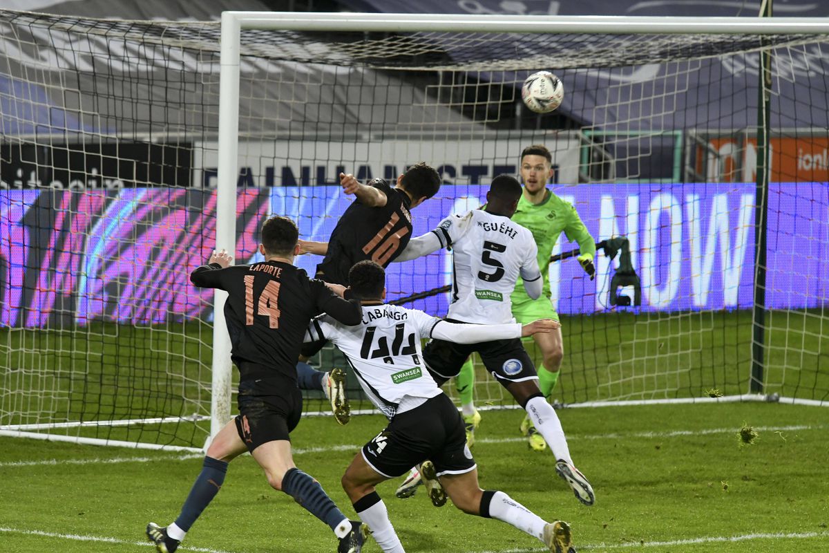 Swansea City - Manchester City 1-3 10.02.2021