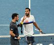 FOTO Aproape să se încaiere pe teren, după cel mai dramatic meci de la Australian Open: „De ce mă calci pe nervi?!”