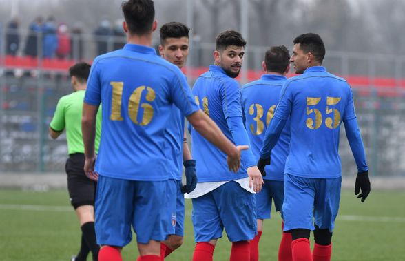CSA Steaua se pregătește pentru duelul cu FCSB 2 » Trupa lui Oprița a jucat azi un amical cu Gloria Buzău