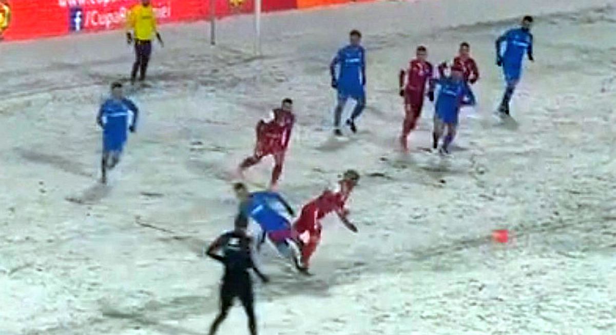 Penalty după câteva secunde în Botoșani - Craiova! Bîrsan le-a refuzat eronat o lovitură de pedeapsă gazdelor