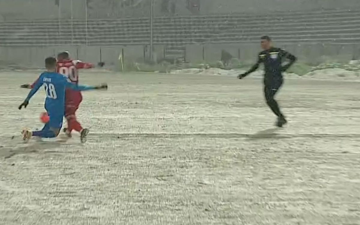 Penalty după câteva secunde în Botoșani - Craiova! Bîrsan le-a refuzat eronat o lovitură de pedeapsă gazdelor