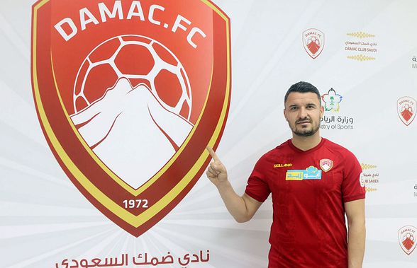 VIDEO + FOTO Budescu „Mr. Saxobeat”, primele fotografii în tricoul Damac FC + prima declarație! Arabii l-au prezentat pe melodia Alexandrei Stan