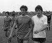 Cămataru alături de Iorgulescu, după un meci între Craiova și Sportul Studențesc din 1983 (foto: arhiva GSP)