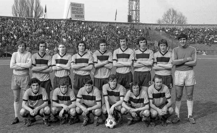 Sportul - Poli Timișoara, în 1976  (foto: arhiva GSP)