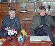 Vasile Șiman și Ioan Andone, la o conferință de presă a Sportului Studențesc (foto: arhiva GSP)