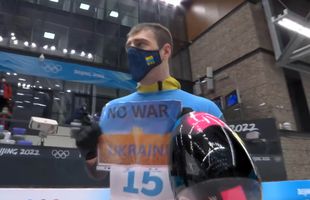 Un sportiv din Ucraina, mesaj de impact la Jocurile Olimpice: „Nu războiului”