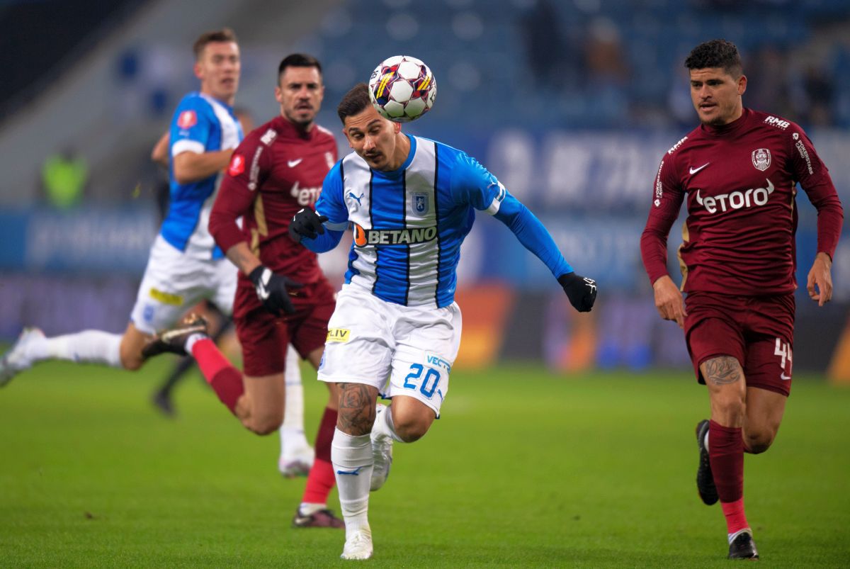 CSU Craiova - CFR Cluj, cele mai tari imagini ale derby-ului din Bănie