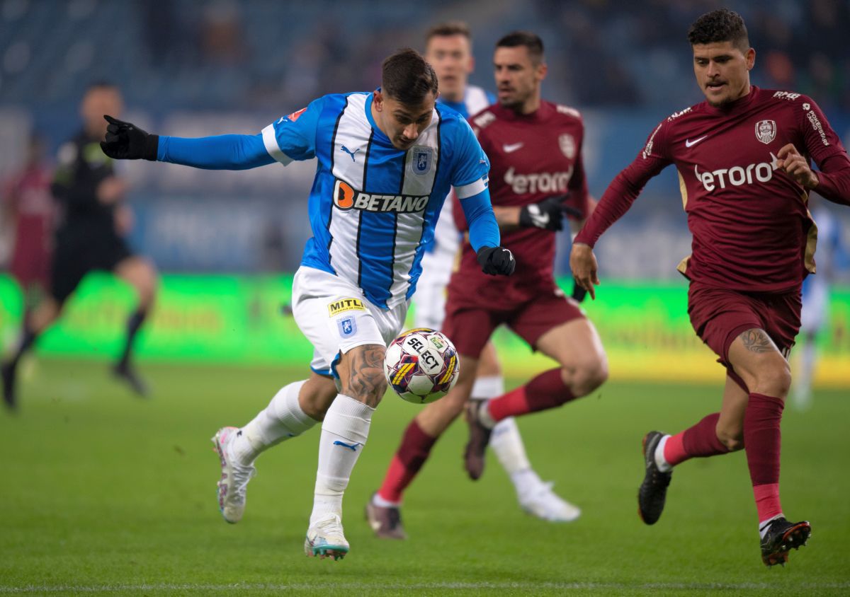 CSU Craiova - CFR Cluj, cele mai tari imagini ale derby-ului din Bănie