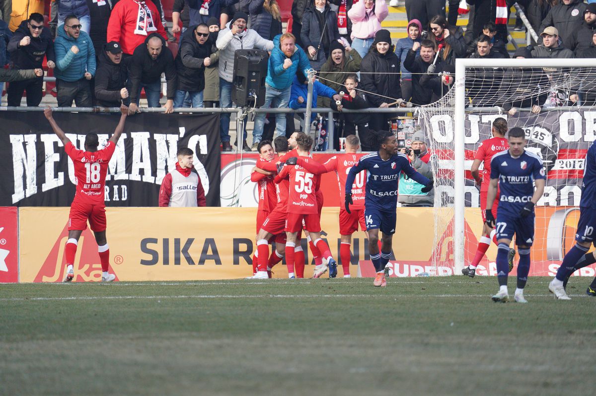 UTA Arad - FC Botoșani 3-1: prima victorie pentru gazde în Superliga după 5 luni și 14 meciuri!