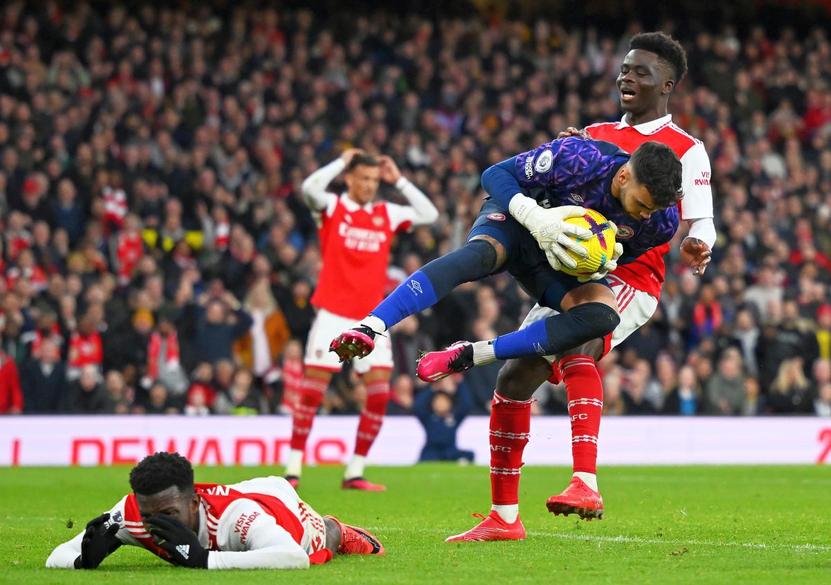 Arsenal - Brentford 1-1. „Tunari” „mușcați” de „albine”. Trupa lui Arteta tremură pentru primul loc