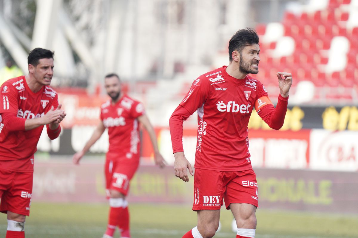 UTA Arad - FC Botoșani 3-1: prima victorie pentru gazde în Superliga după 5 luni și 14 meciuri!