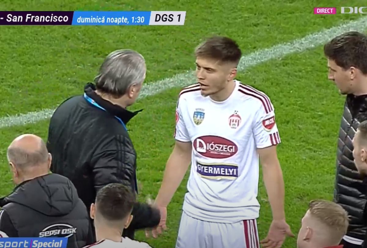 Bernd Storck și Ion Gheorghe, conflict pe gazon după FCSB - Sepsi