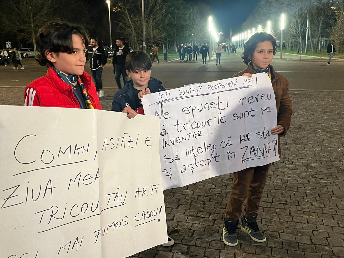 Copiii scriu lucruri trăsnite » Mesaje ușor agresive prin care au încercat să obțină tricoul lui Florinel Coman