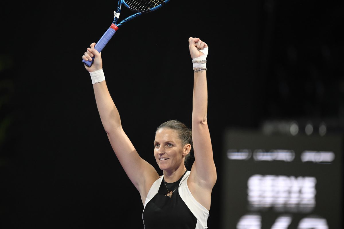 Cele mai spectaculoase imagini ale finalei Ana Bogdan - Karolina Pliskova