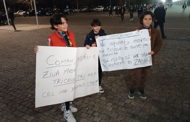 Copiii scriu lucruri trăsnite » Mesaje ușor agresive prin care au încercat să obțină tricoul lui Florinel Coman