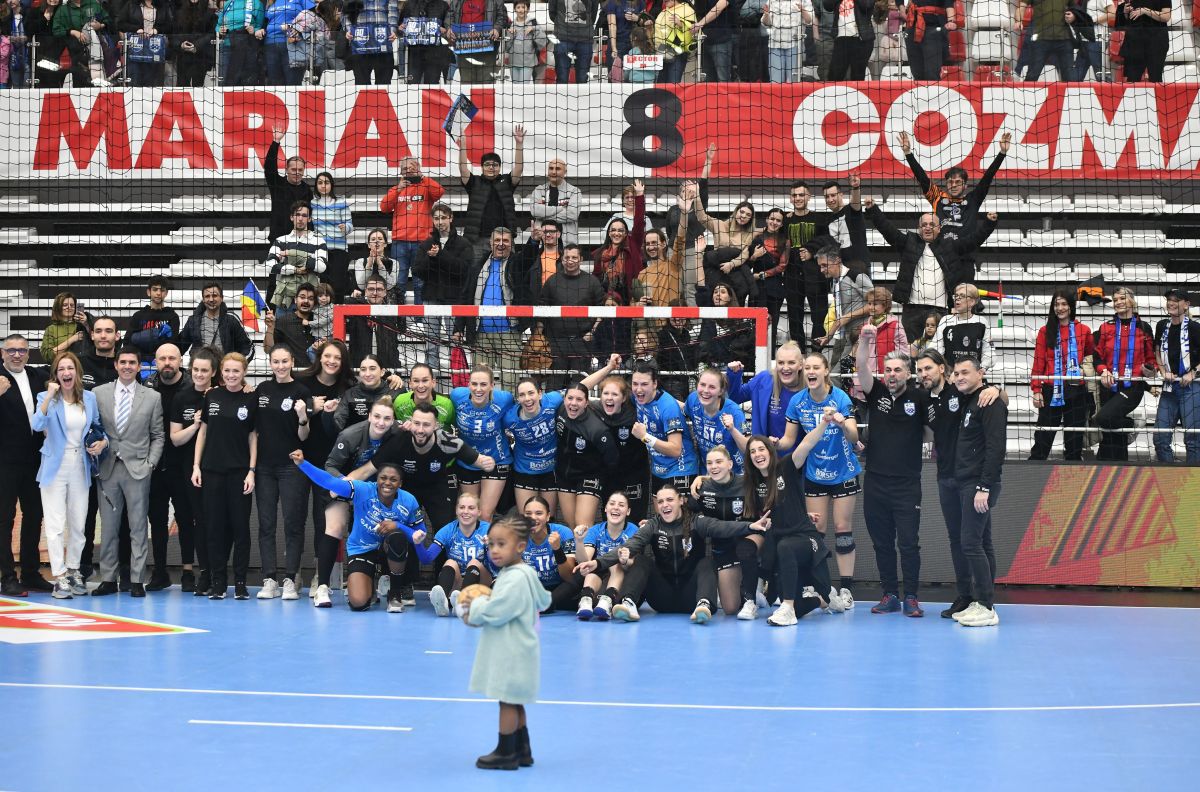 FOTO CSM București - Bietigheim 11.02.2024