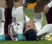 Cristi Săpunaru, prima reacție după accidentarea cu CFR Cluj » Când poate reveni căpitanul Rapidului