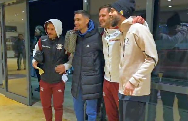 Vedetele Rapidului s-au distrat în Gruia » Cum i-a surprins reporterul GSP în Gruia după victoria cu CFR Cluj: „Petrescu mai lipsea!”