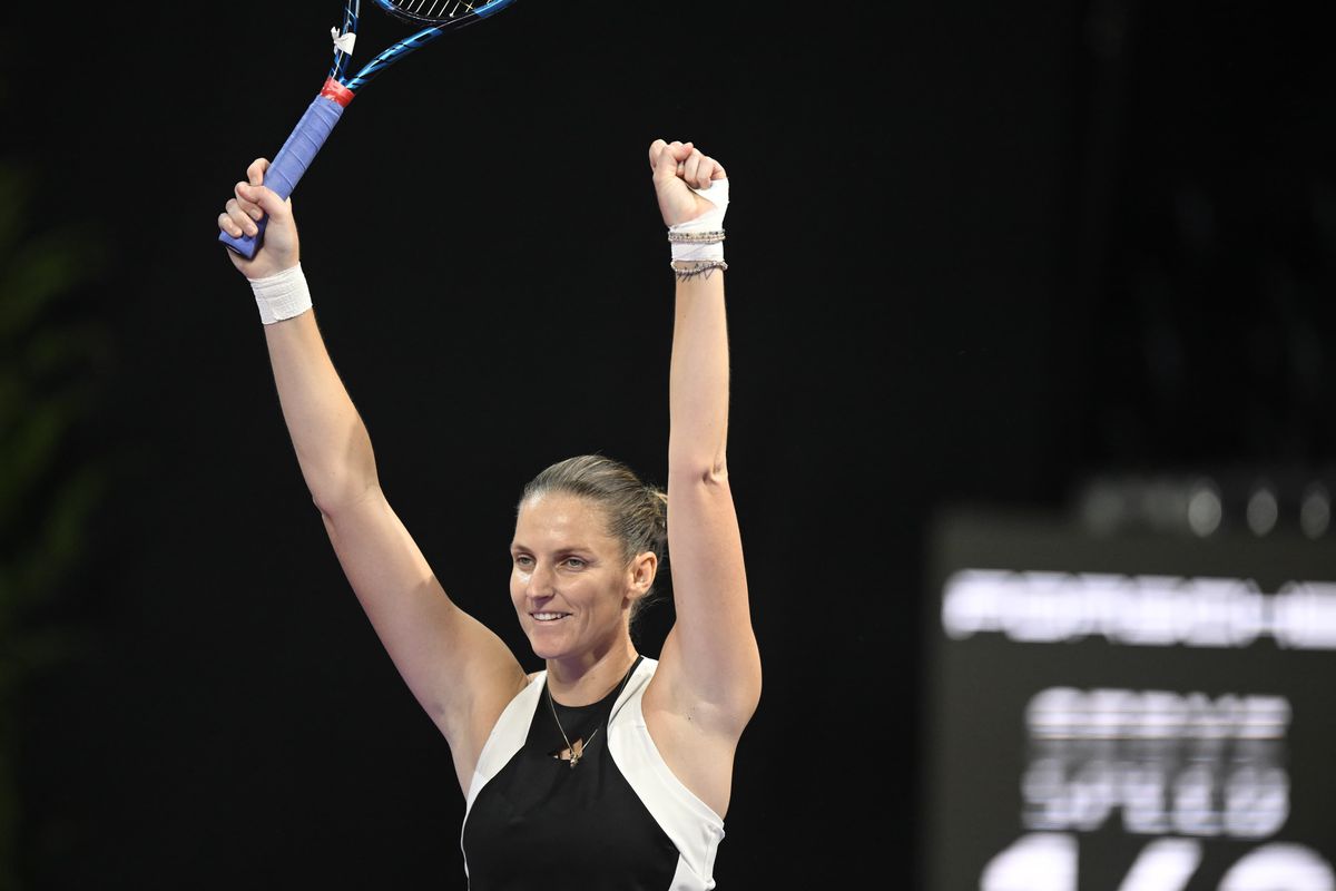 Cele mai spectaculoase imagini ale finalei Ana Bogdan - Karolina Pliskova