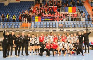 Sărbătoare în deplasare! Gloria Bistrița a câștigat grupa C și s-a calificat în sferturile din European League la handbal feminin