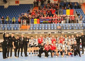 Sărbătoare în deplasare! Gloria Bistrița a câștigat grupa C din European League la handbal feminin