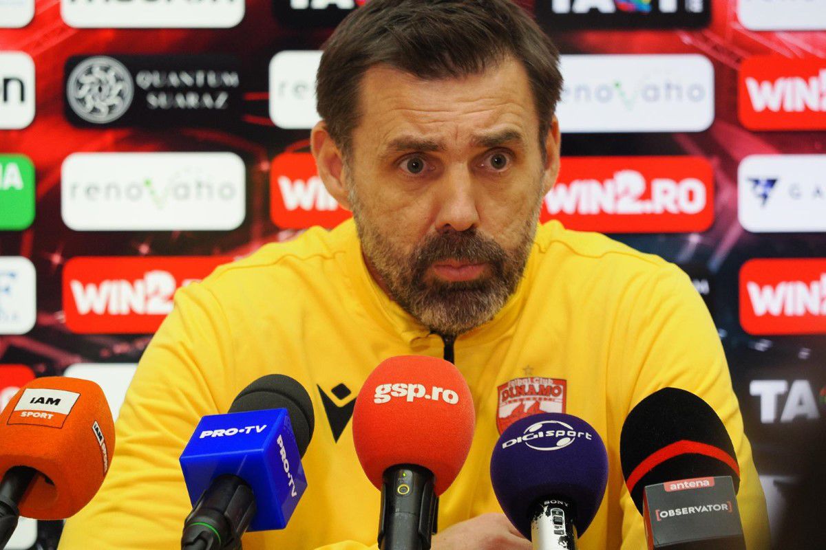 Zeljko Kopic prefațează duelul cu Farul: „Nu putem juca la egal. E greu să vorbești de ADN-ul lui Dinamo când ești la retrogradare”