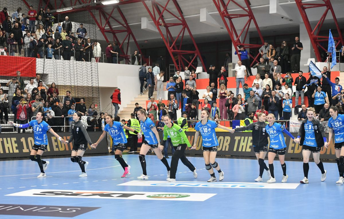 CSM București nu i-a lăsat nicio șansă lui Bietigheim și calificarea în „sferturi” se joacă în Danemarca!