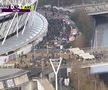 Fanii lui West Ham n-au suportat umilința trăită în prima repriză a meciului cu Arsenal, scor 0-4, și au părăsit stadionul la pauză.