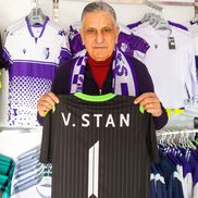 Vasile Stan, portarul de legendă al alb-violeților / Sursă foto: Facebook@ FC Argeș