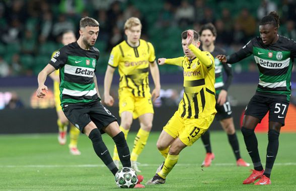 Borussia Dortmund a „demolat-o” pe Sporting și este ca și calificată în „optimile” Ligii Campionilor