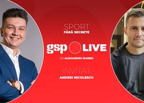 Andrei Nicolescu, invitatul lui Alexandru Barbu la GSP Live