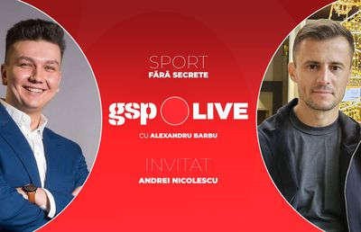 Andrei Nicolescu, invitatul lui Alexandru Barbu la GSP Live