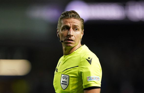 L-a scos din sărite pe Ronaldo și a ruinat meciul României U21 » Cine e arbitrul Lawrence Visse, delegat la PAOK - FCSB