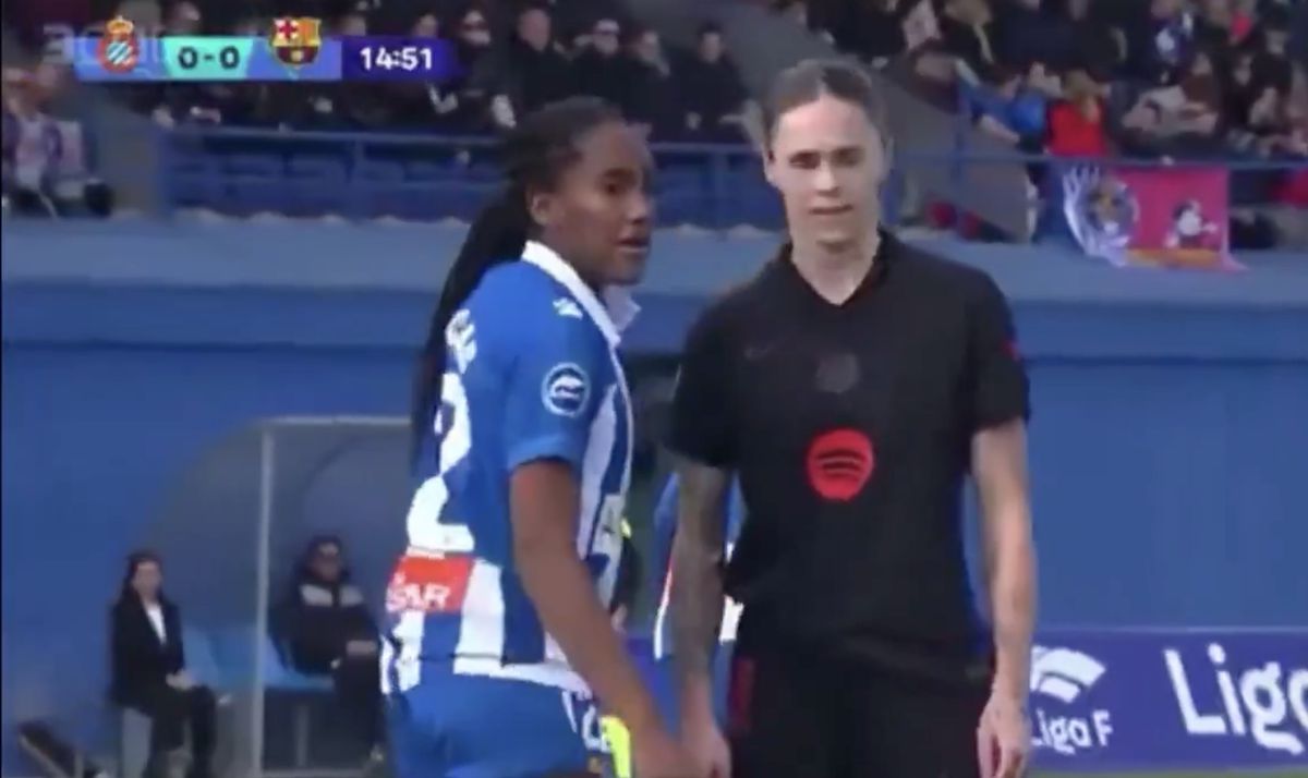 Maria Pilar Leon, acuzată de agresiune sexuală după gestul făcut la adresa Danielei Caracas, în Barcelona - Espanyol