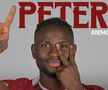 Peter Ademo, prezentat la Rapid, foto: Instagram
