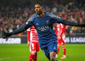 Dembele o duce pe PSG spre „optimile” Ligii Campionilor » Victorie clară cu Brest în play-off