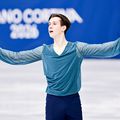 Kyrylo Marsak la finalul programului scurt de la JO Milano Cortina Foto: Imago Images