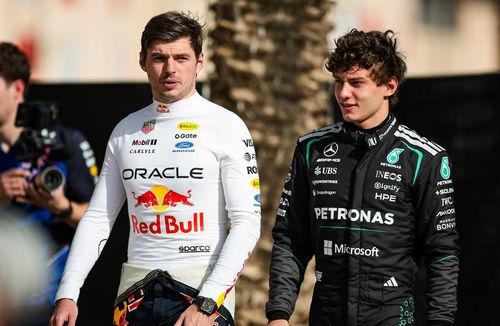 Max Verstappen și Kimi Antonelli, foto: Imago