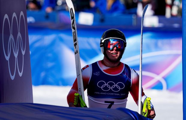 Captain Elveția! Franjo von Allmen a luat aurul la Super-G, după alte două succese supreme la Milano-Cortina