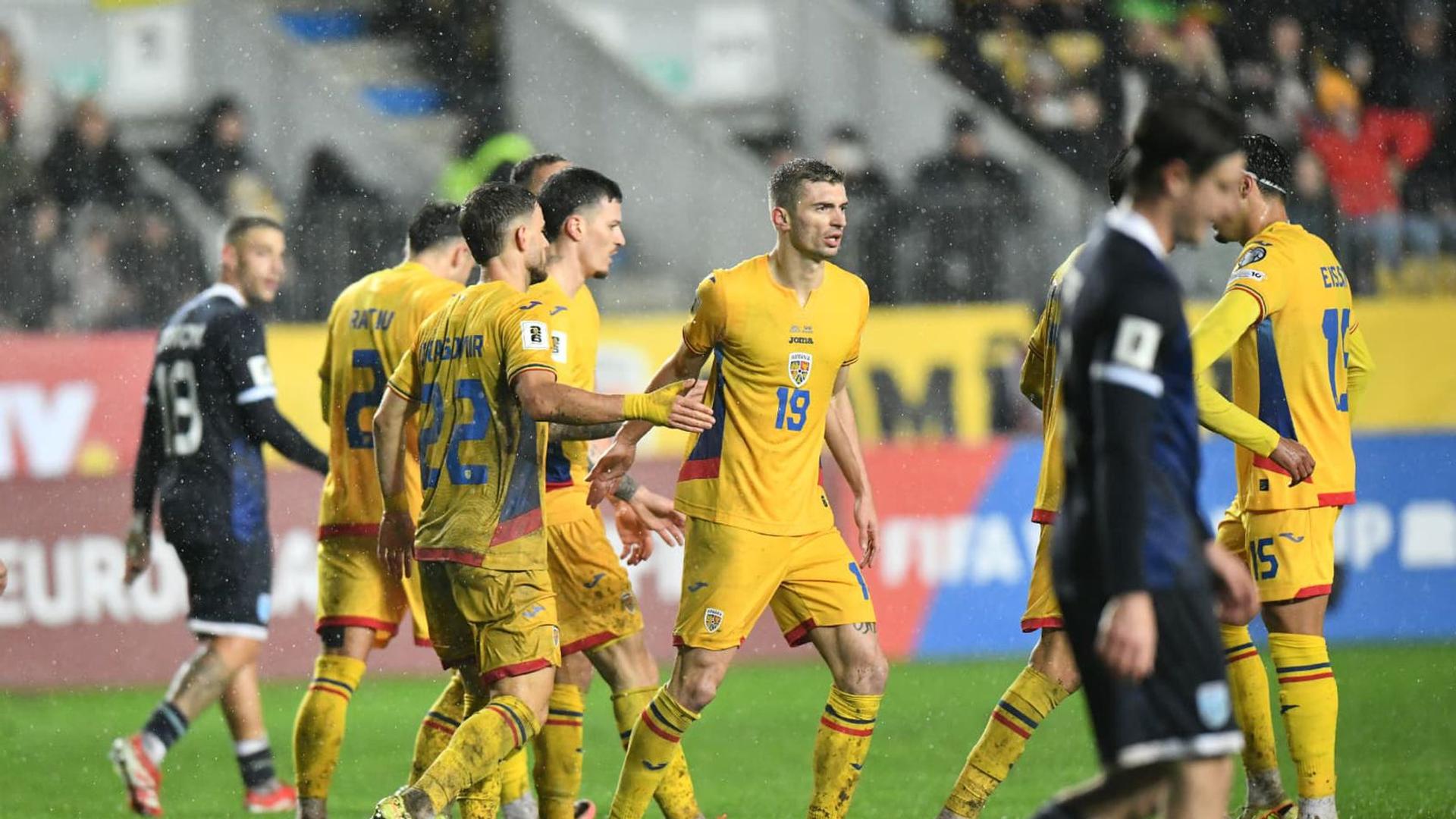 Harta Europei cu echipele din Liga Națiunilor România și pozițiile lor în urna valorică pentru preliminariile EURO 2028. | sursa foto: Gazeta Sporturilor