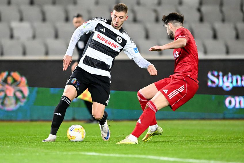 Lukic a arătat cu Oțelul cât de mult i-a lipsit lui U Cluj. Foto: Imago Images