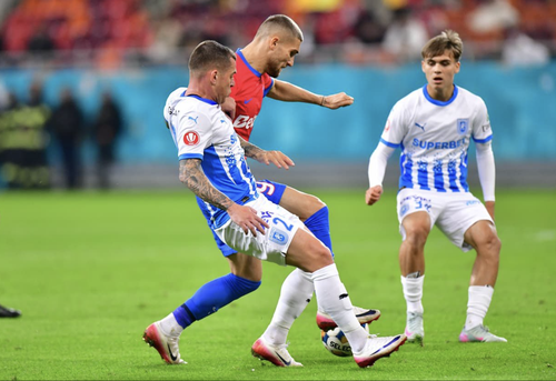 FCSB e obligată să câștige ambele meciuri cu Universitatea Craiova // FOTO: Ionuț Iordache (GSP)