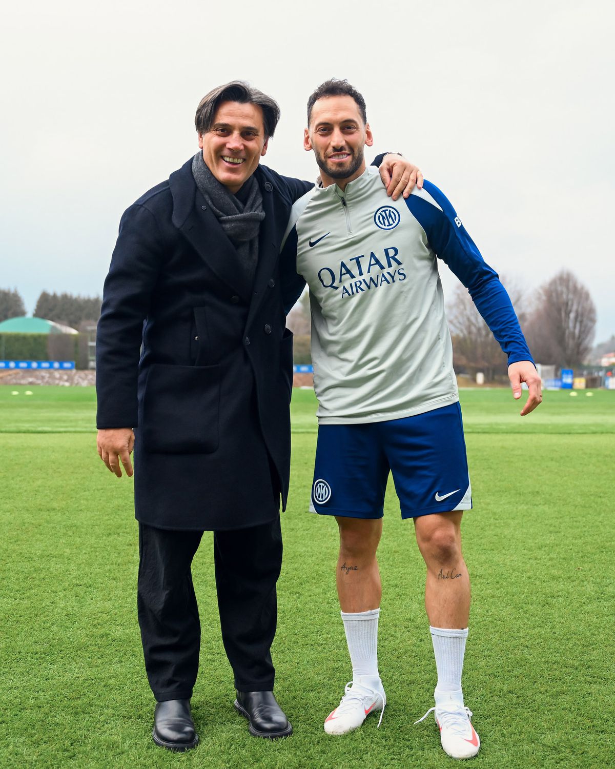 Vincenzo Montella s-a întâlnit cu Cristi Chivu la baza de antrenament a lui Inter